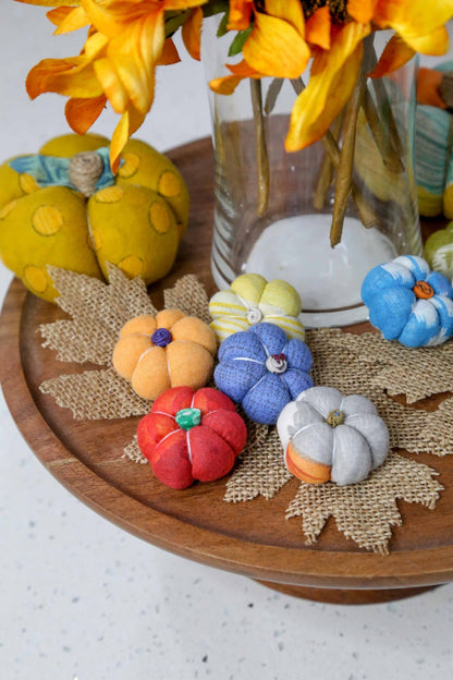 Mini Saree Pumpkin Bag - La Vie Est Belle