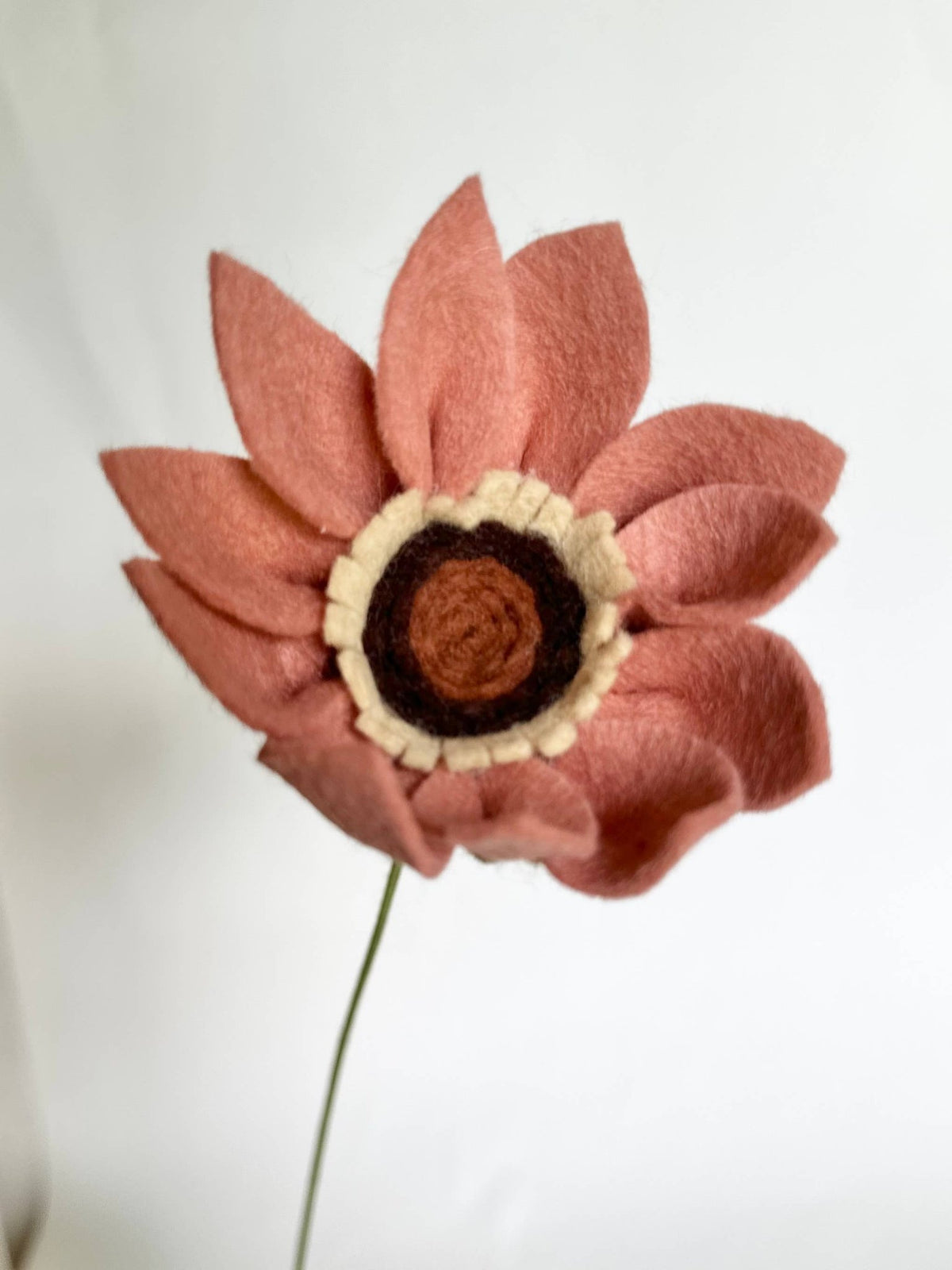 Mini Sunflower Felt Flowers - La Vie Est Belle