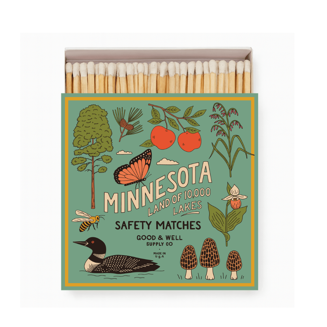 Minnesota State Safety Matches - La Vie Est Belle