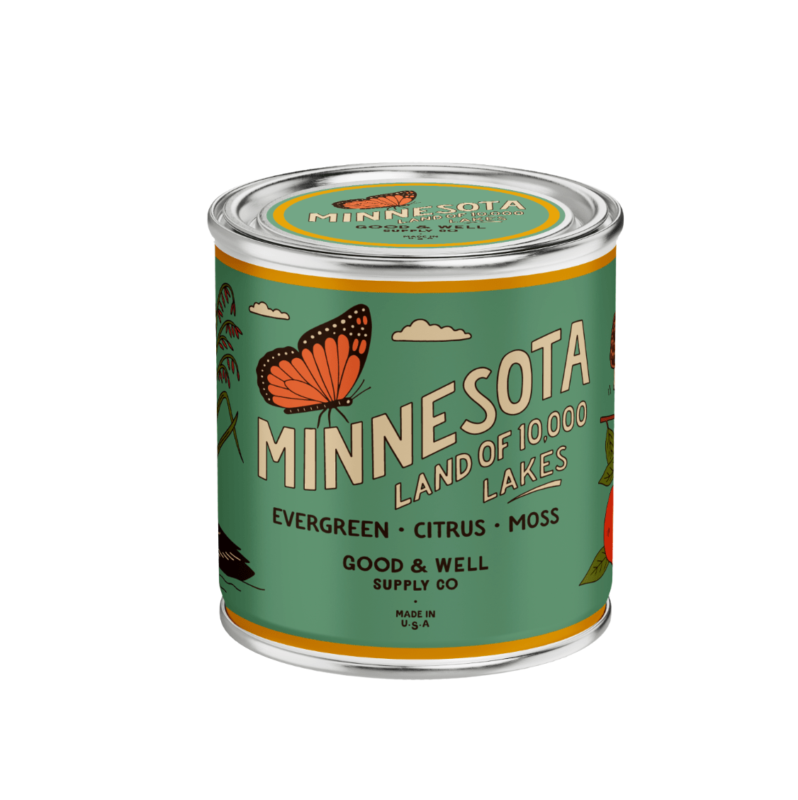 Minnesota State Soy Candle - La Vie Est Belle