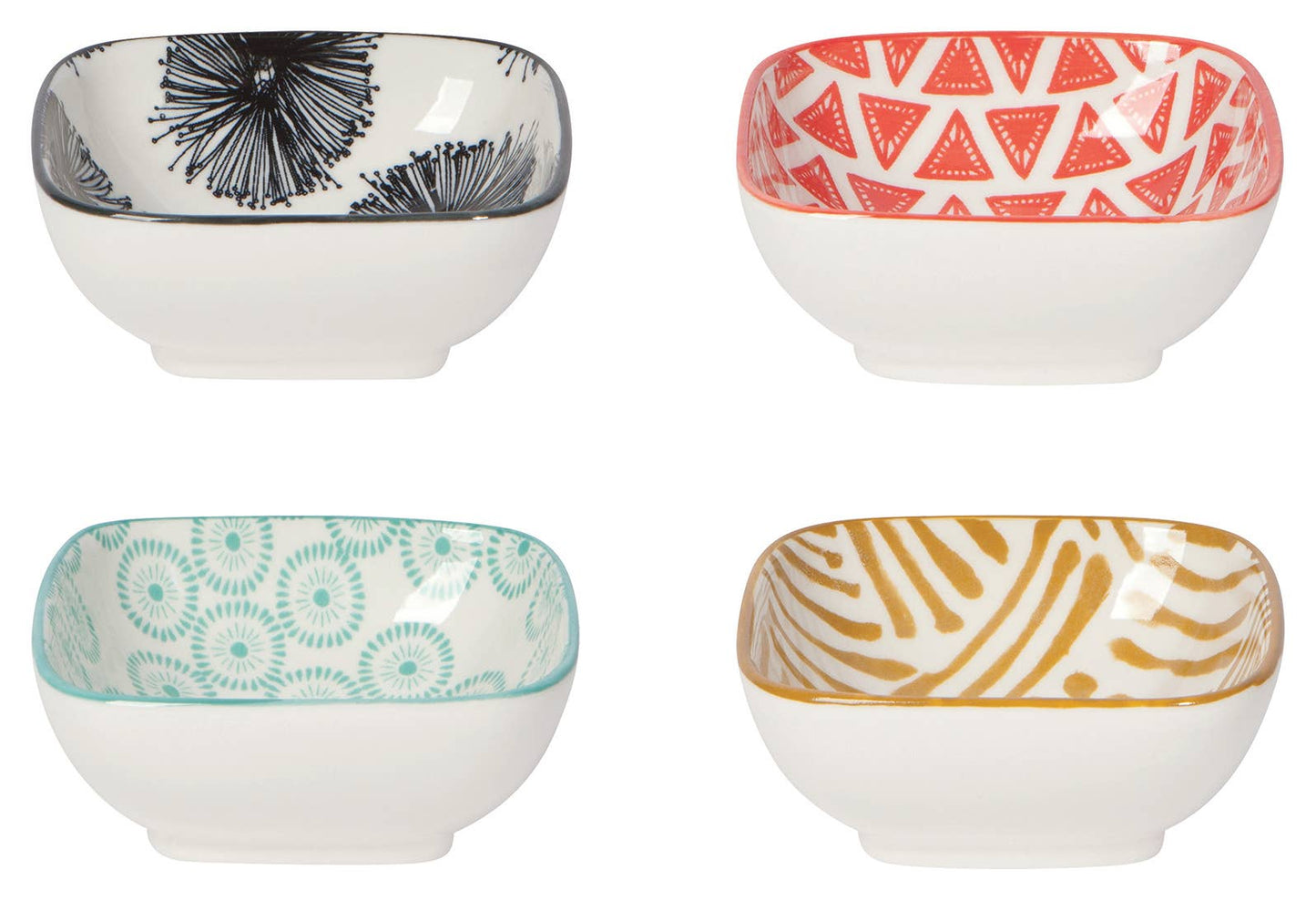 Mix and Prep Stamped Square Pinch Bowls - 4 - La Vie Est Belle