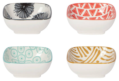 Mix and Prep Stamped Square Pinch Bowls - 4 - La Vie Est Belle