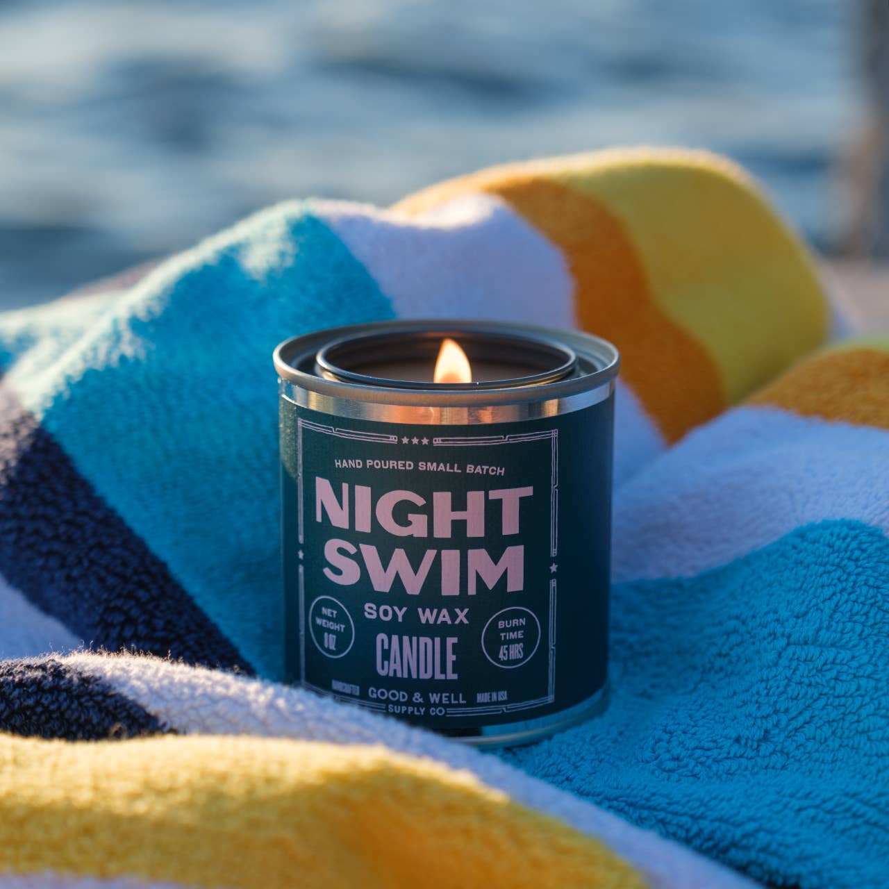 Night Swim Soy Candle - La Vie Est Belle