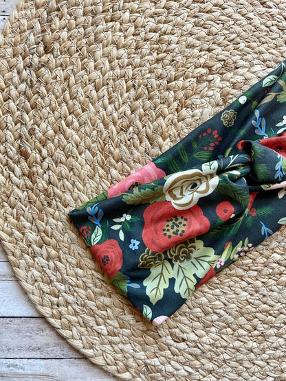 Nutcracker Floral Knit Twist Headband - La Vie Est Belle