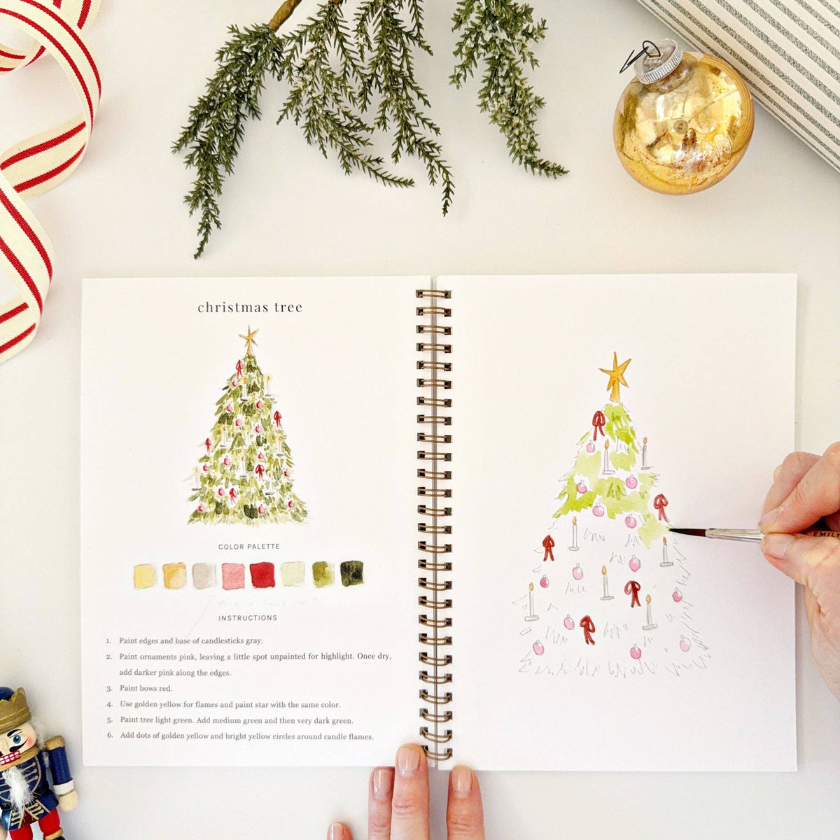 Nutcracker Watercolor Workbook - La Vie Est Belle