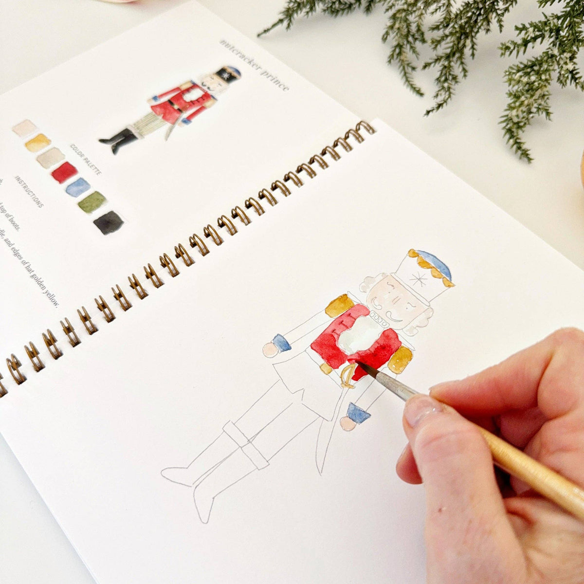 Nutcracker Watercolor Workbook - La Vie Est Belle