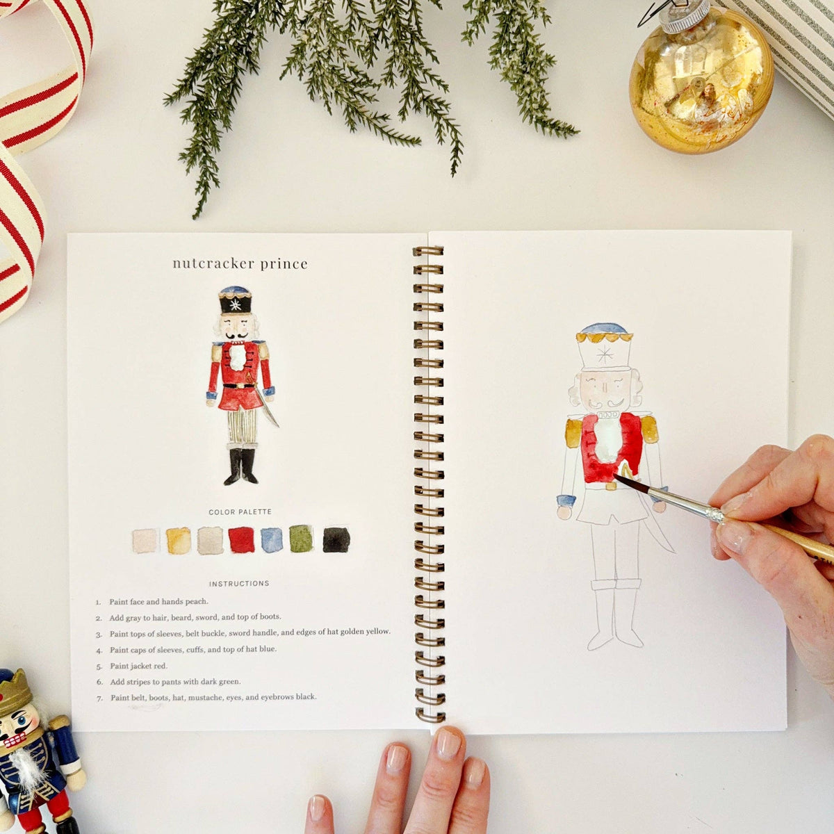 Nutcracker Watercolor Workbook - La Vie Est Belle