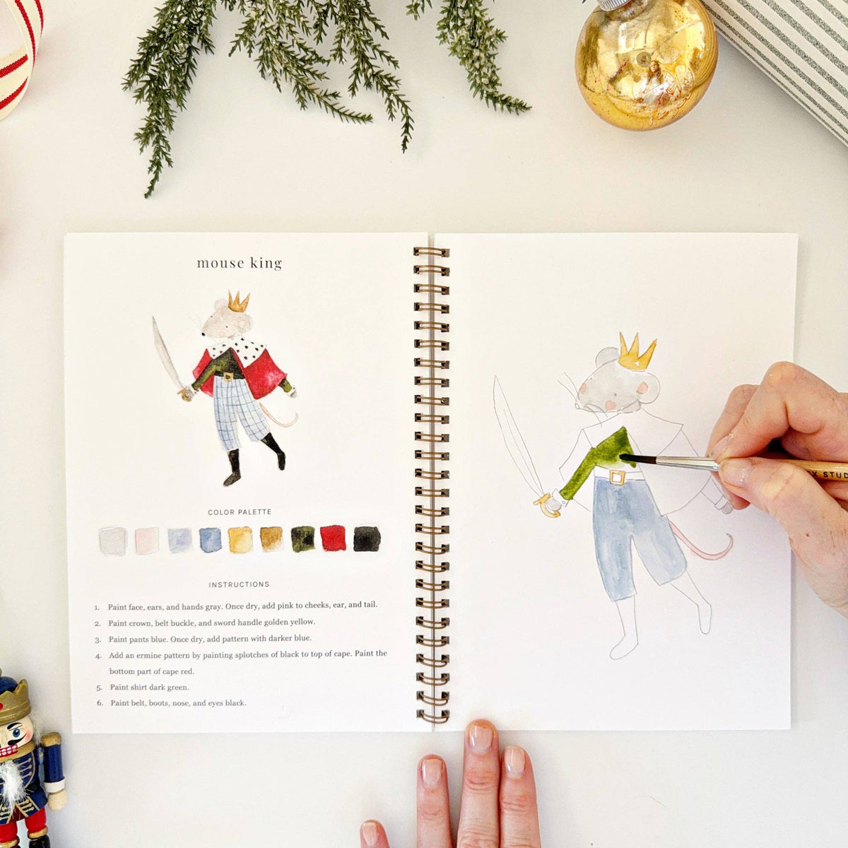 Nutcracker Watercolor Workbook - La Vie Est Belle
