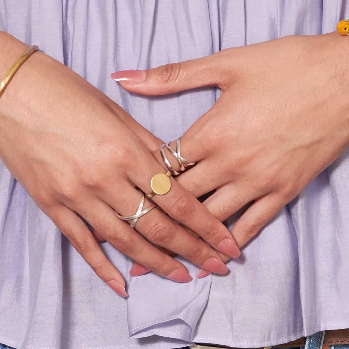 Open Orbit Ring - Gold - La Vie Est Belle