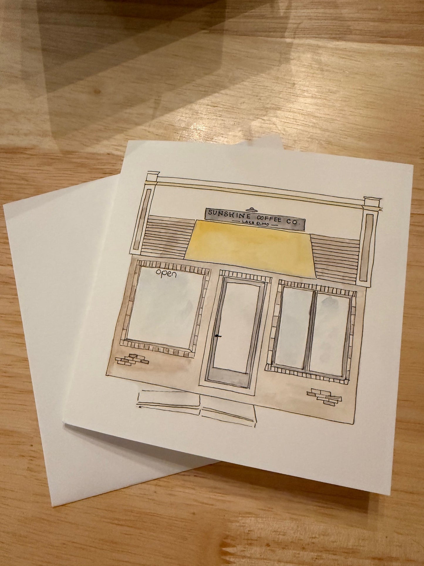 Original Lake Elmo Watercolor Cards by De La Crem Studio - La Vie Est Belle