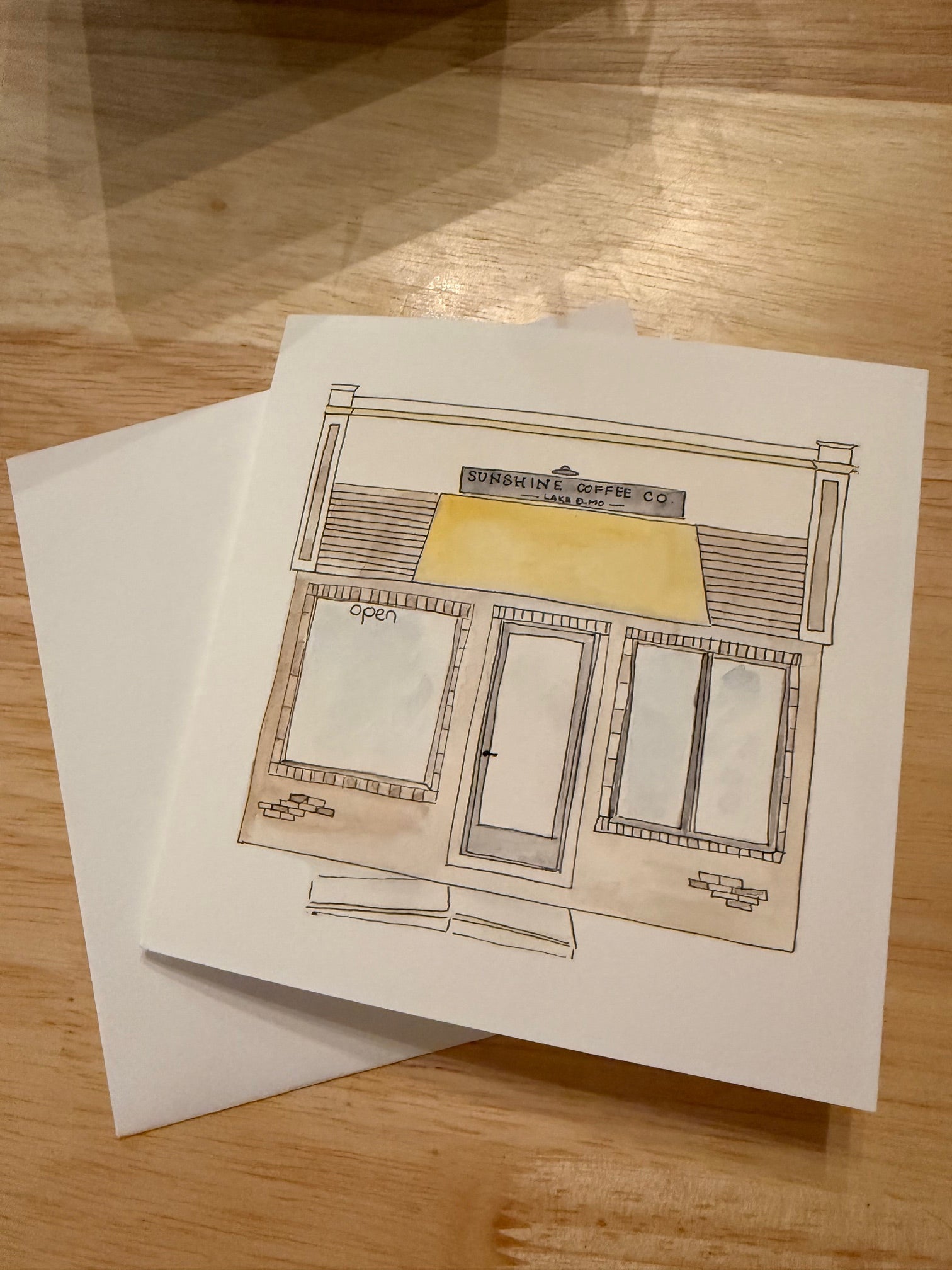 Original Lake Elmo Watercolor Cards by De La Crem Studio - La Vie Est Belle