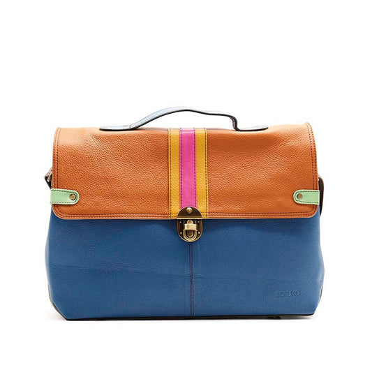 Orleans Plain · Briefcase Bag - La Vie Est Belle