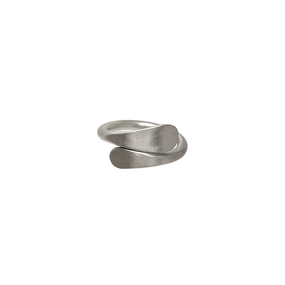 Overlap Ring - Silver - La Vie Est Belle
