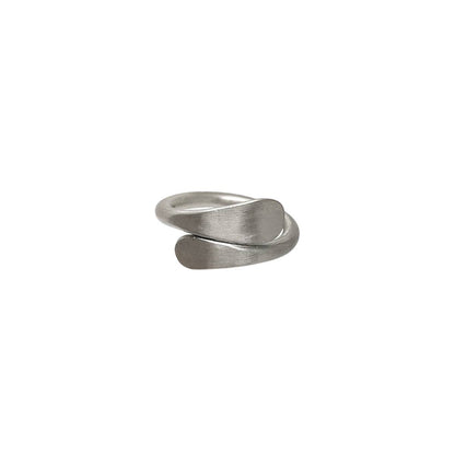 Overlap Ring - Silver - La Vie Est Belle