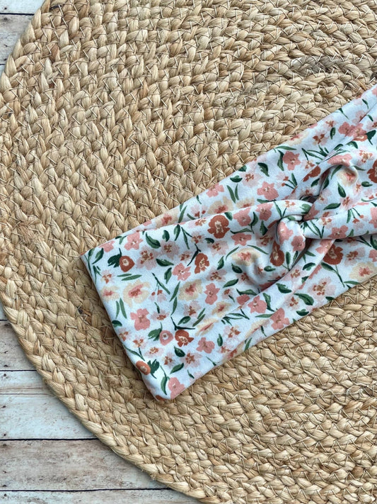 Painted Meadows Knit Twist Headband - La Vie Est Belle