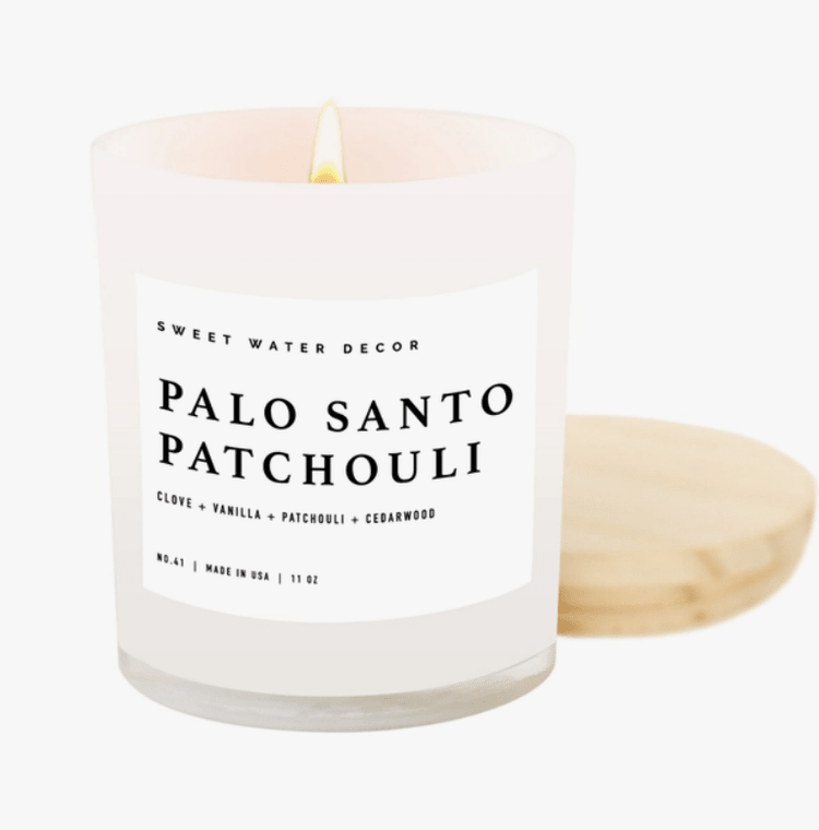 Palo Santo Patchouli Candle - La Vie Est Belle