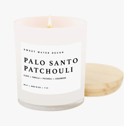 Palo Santo Patchouli Candle - La Vie Est Belle