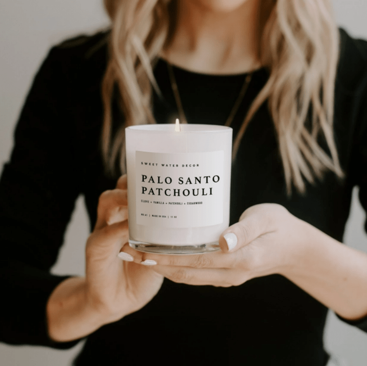 Palo Santo Patchouli Candle - La Vie Est Belle