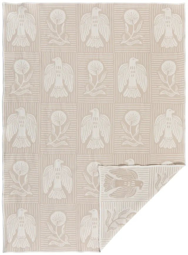 Peregrine Double Cloth Dishtowel - La Vie Est Belle