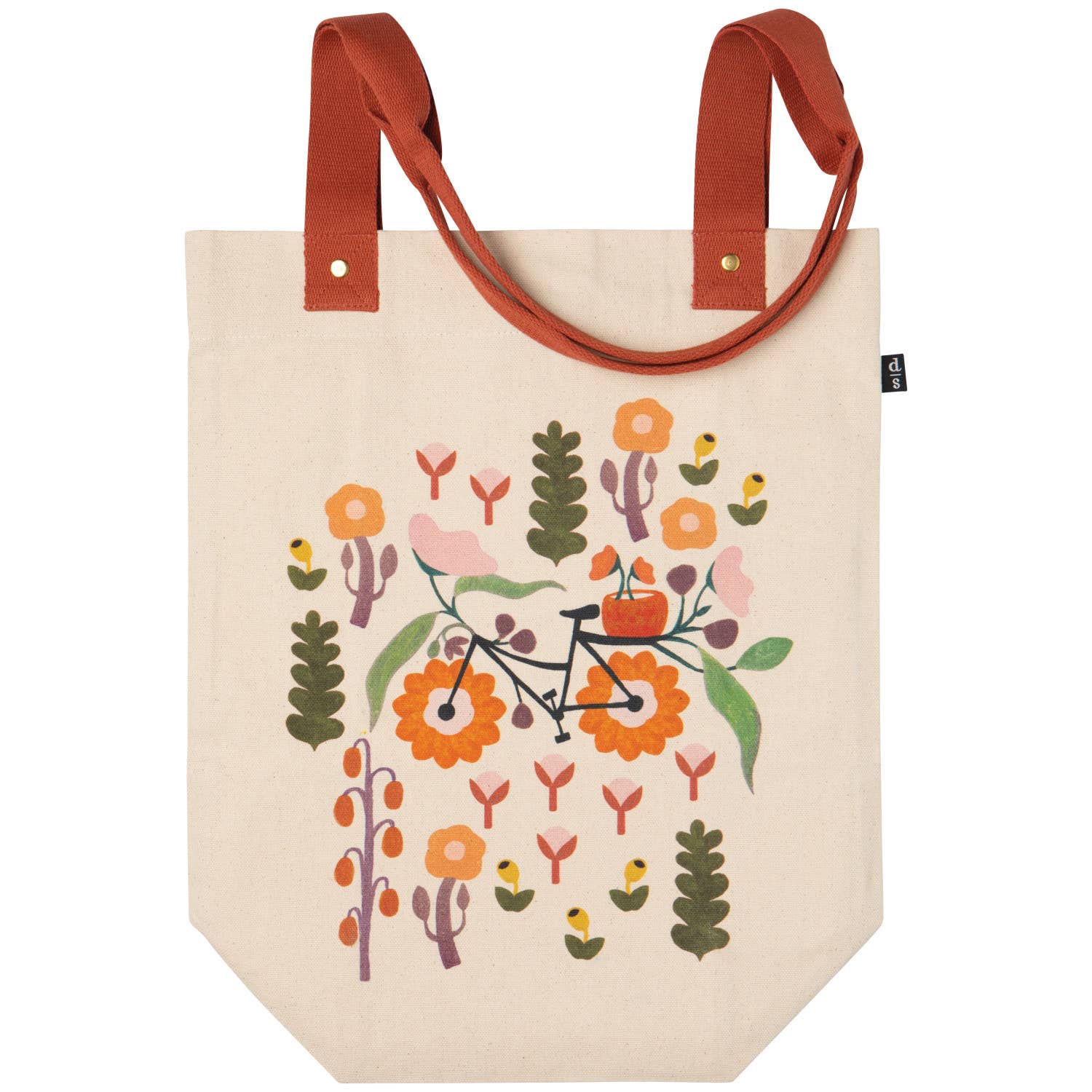 Petal Power Cotton Studio Tote - La Vie Est Belle