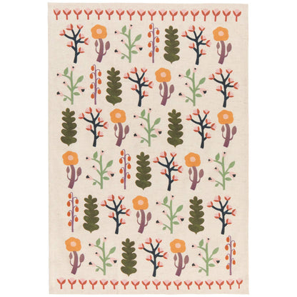 Petal Power Linen Blend Dishtowels, 2 Styles - La Vie Est Belle
