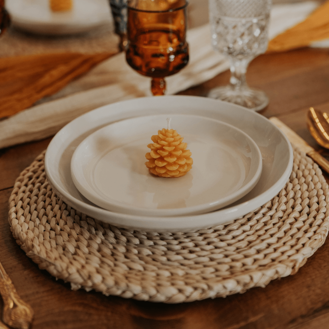 Pinecone - Handmade Beeswax Candles - La Vie Est Belle