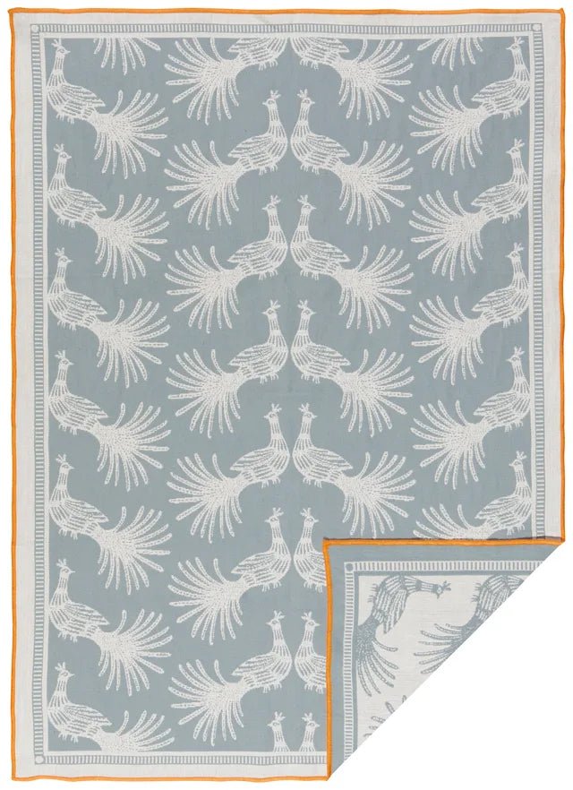 Plume Double Cloth Dishtowel - La Vie Est Belle