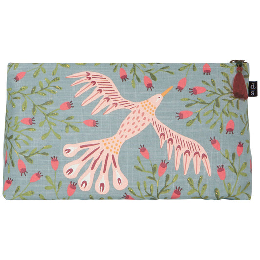 Plume Large Cosmetic Bag - La Vie Est Belle