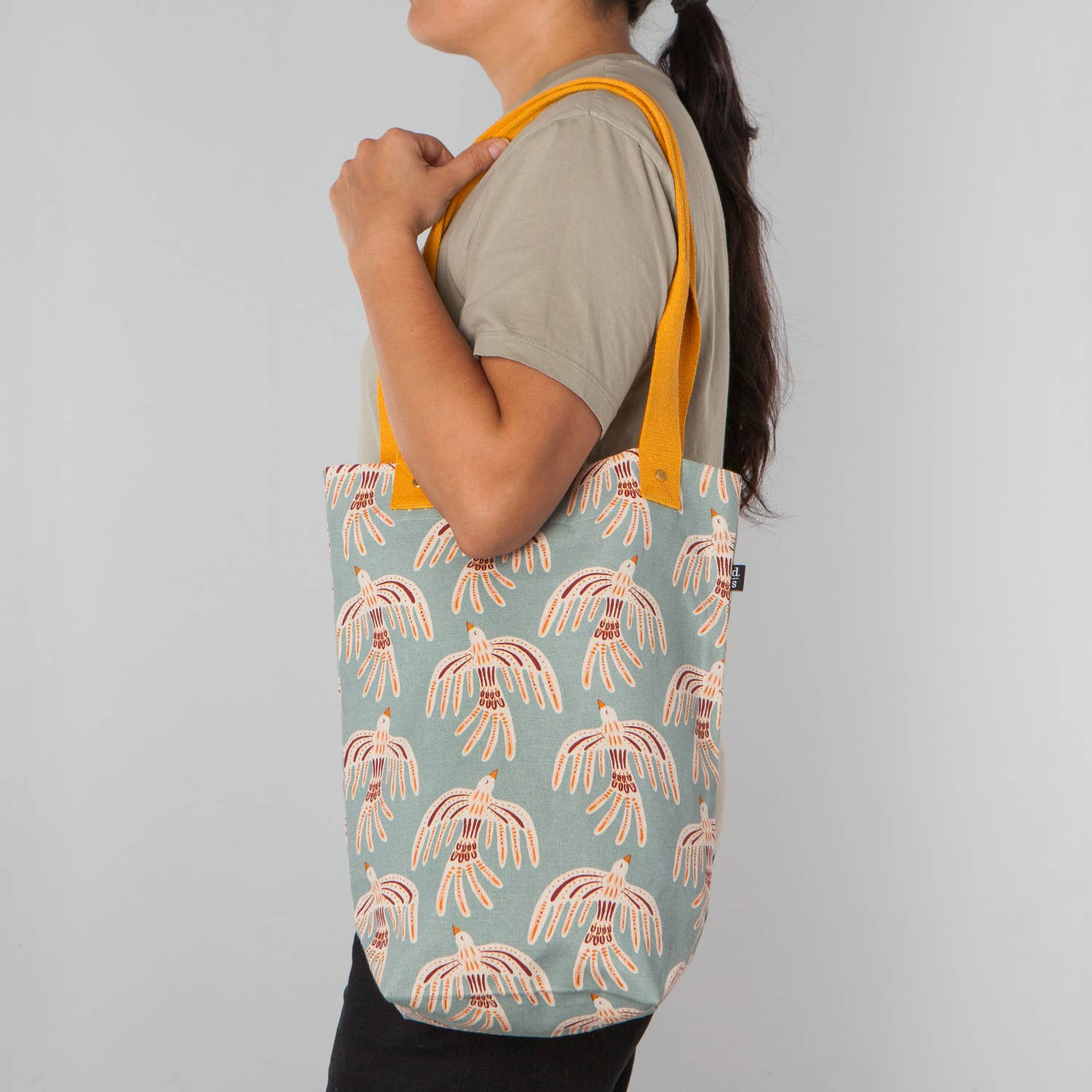 Plume Studio Cotton Tote Bag - La Vie Est Belle