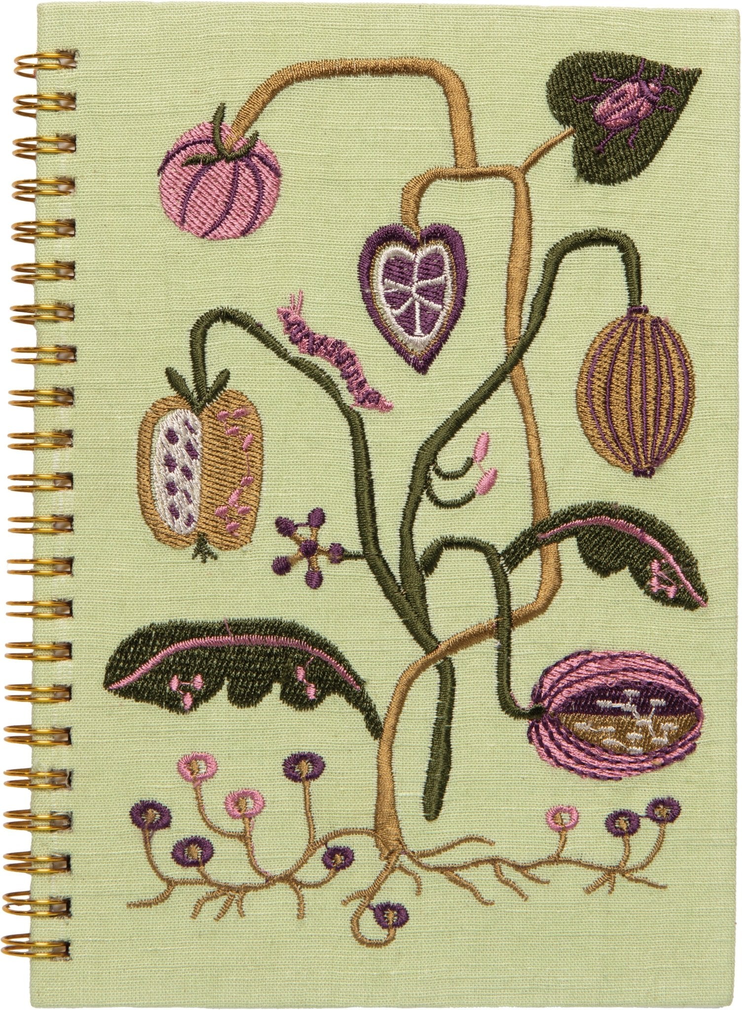 Pome Embroidered Notebook - La Vie Est Belle