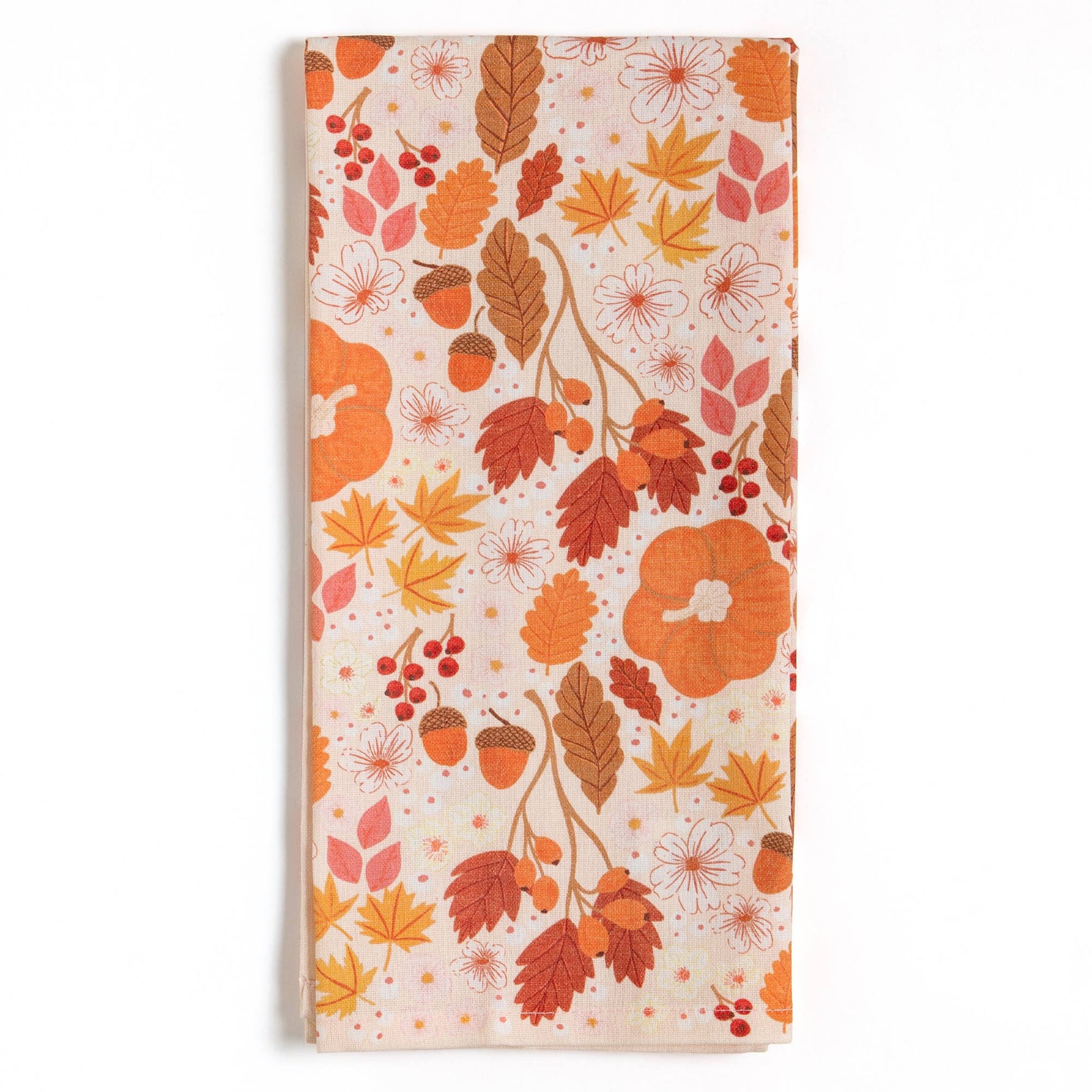 Pumpkin Patch Tea Towel - La Vie Est Belle