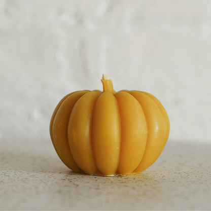 Pumpkin - Pure Beeswax Candle - La Vie Est Belle