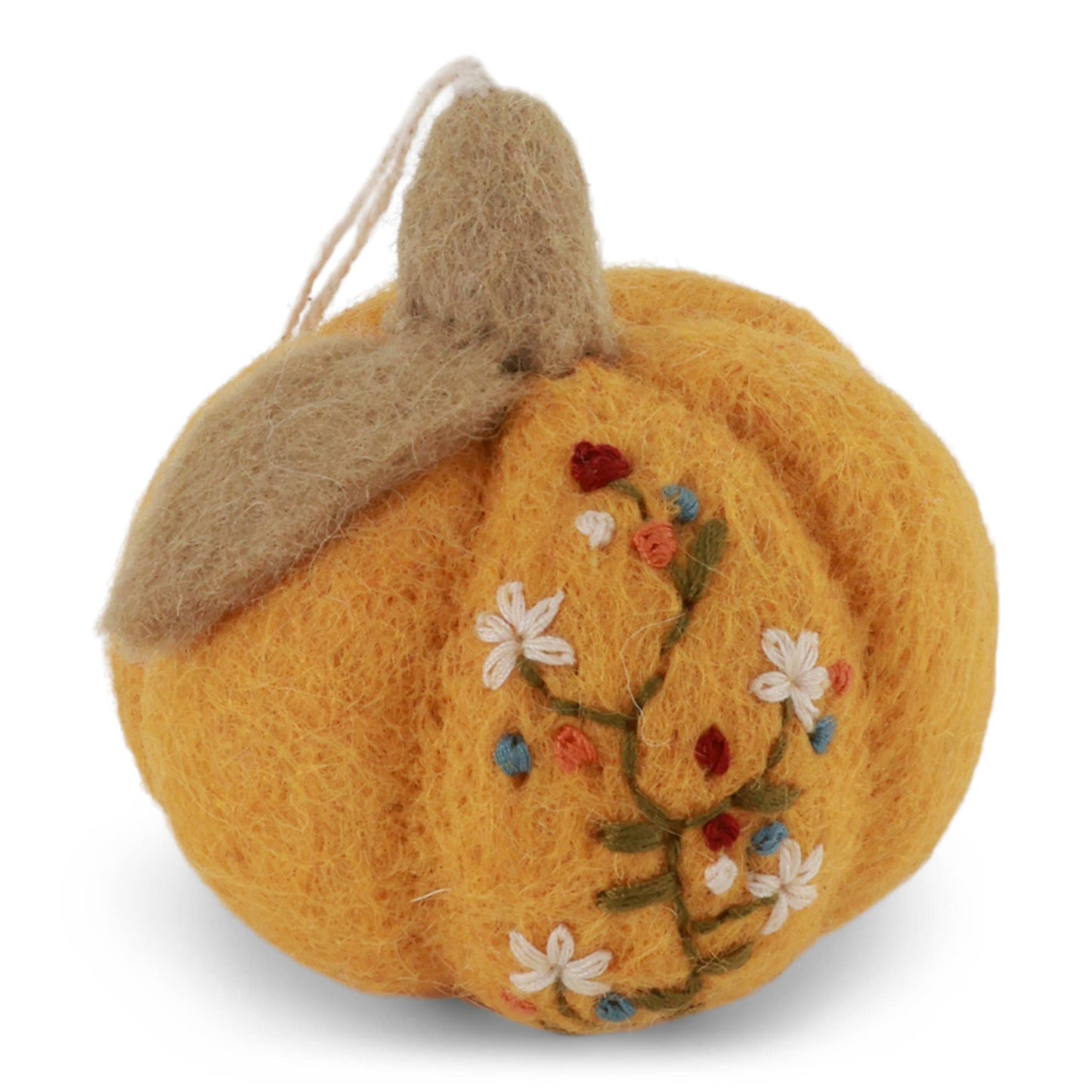 Pumpkin w/Embroidery - Yellow - La Vie Est Belle