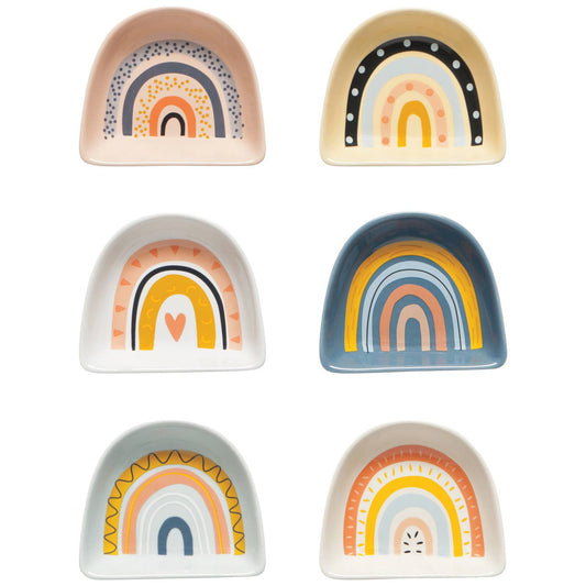 Rainbow Shaped Pinch Bowls, 6 Styles - La Vie Est Belle