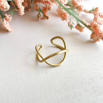 Reflective Ring - Gold - La Vie Est Belle
