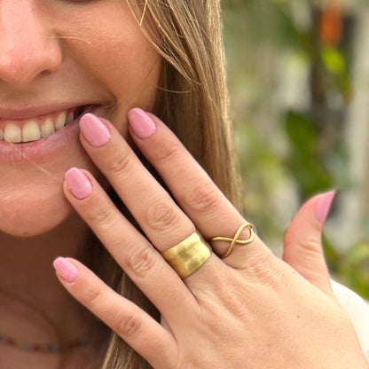 Reflective Ring - Silver - La Vie Est Belle