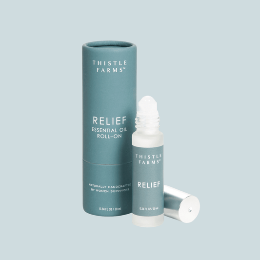 Relief Essential Oil Roll On | Peppermint Rosemary - La Vie Est Belle