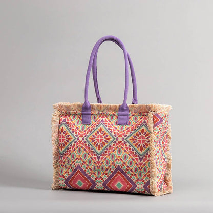 Retro Bohemian Shoulder Bag Totes - La Vie Est Belle