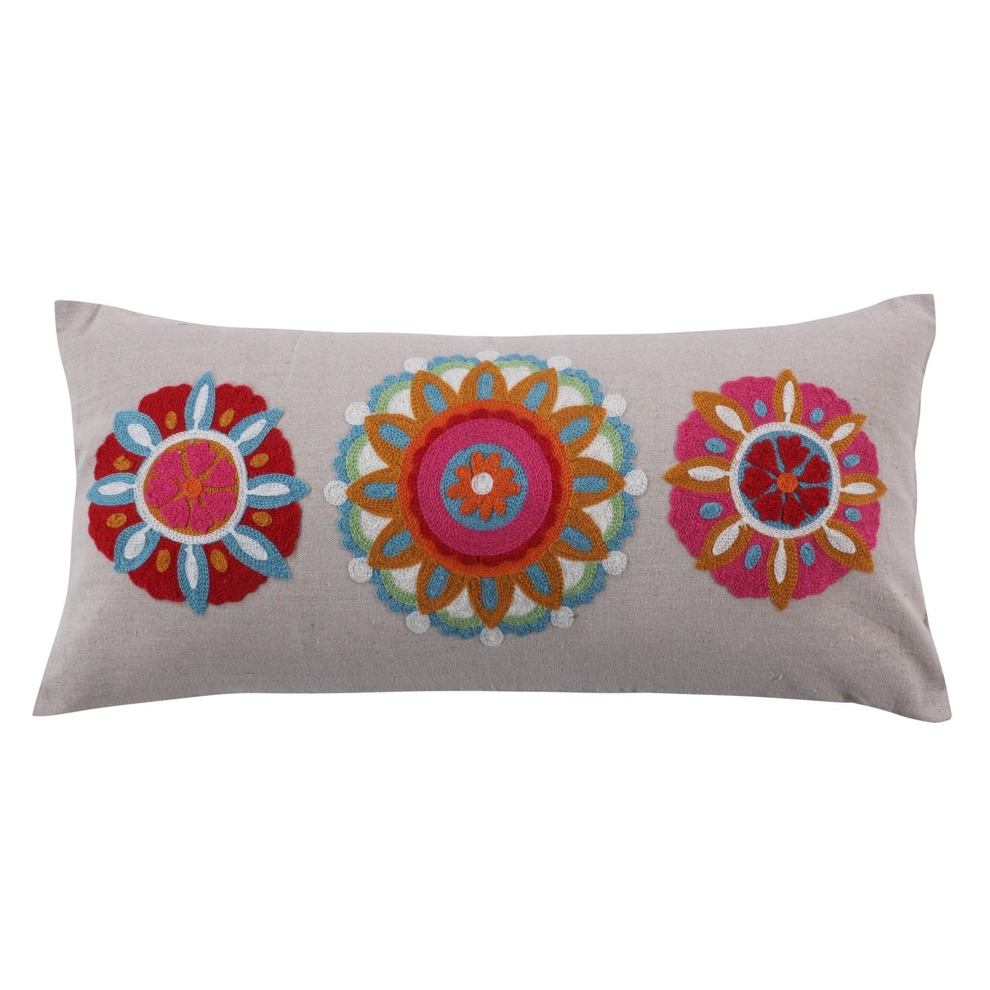 Rhapsody 3 Medallion Pillow - La Vie Est Belle