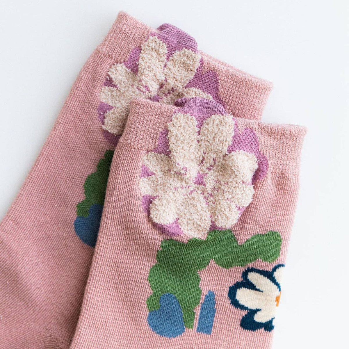 Rufia - Adorable Floral Socks - La Vie Est Belle