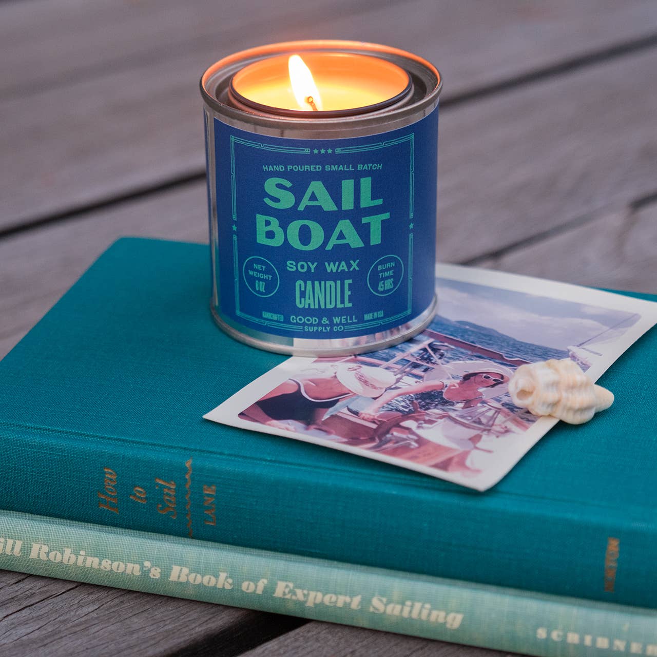 Sailboat Soy Candle - La Vie Est Belle