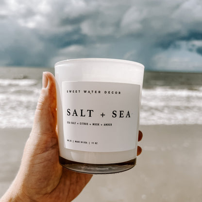 Salt and Sea Soy Candle - La Vie Est Belle
