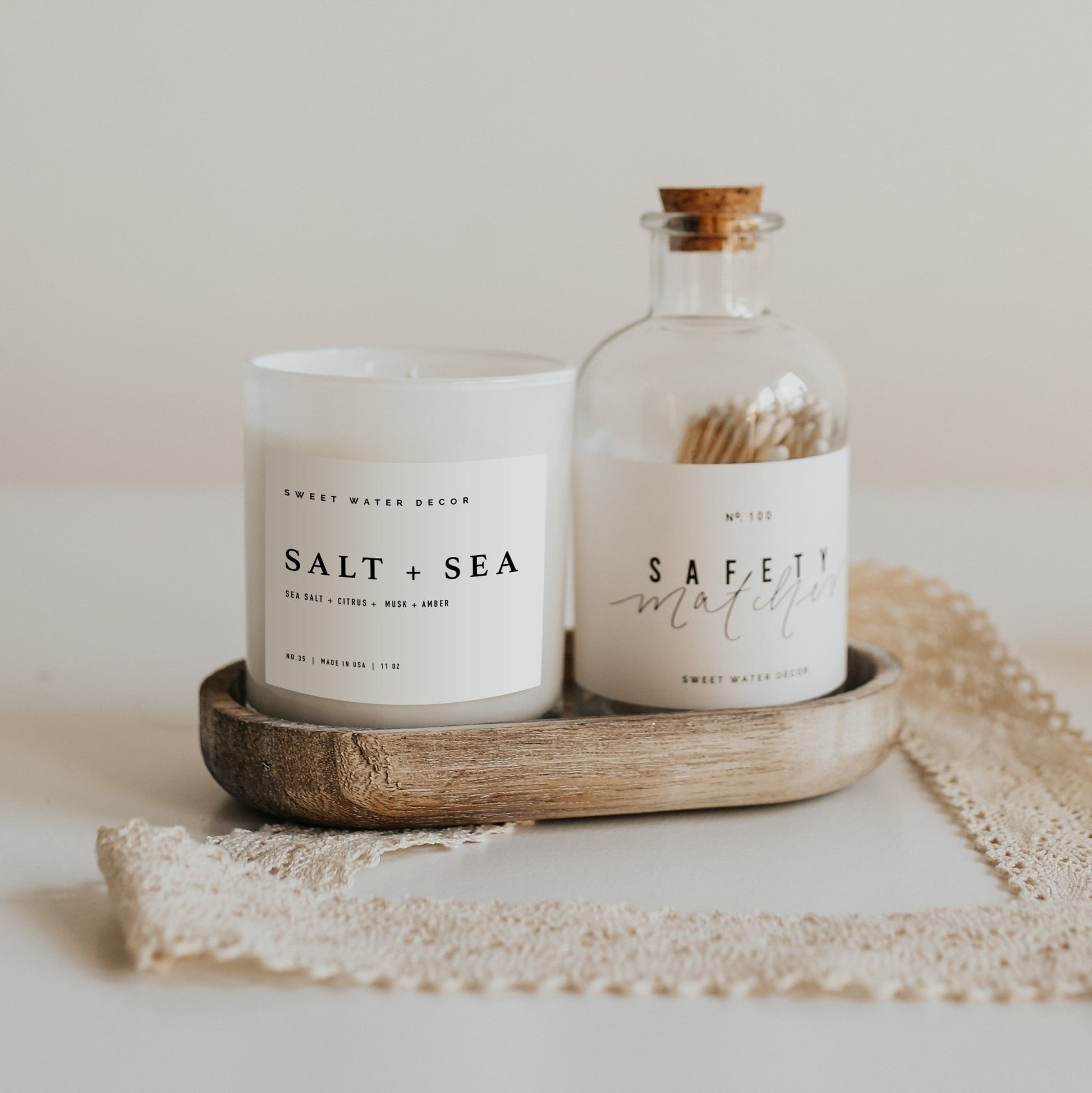 Salt and Sea Soy Candle - La Vie Est Belle