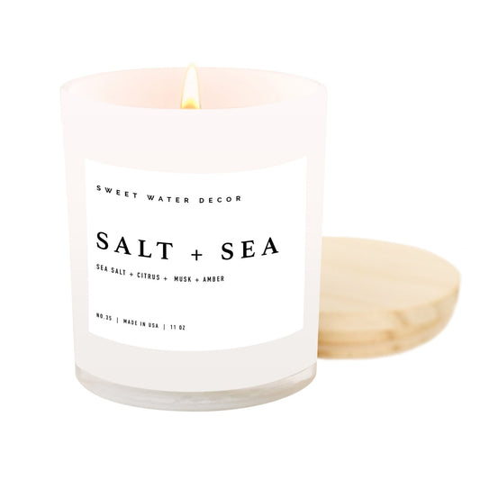 Salt and Sea Soy Candle - La Vie Est Belle