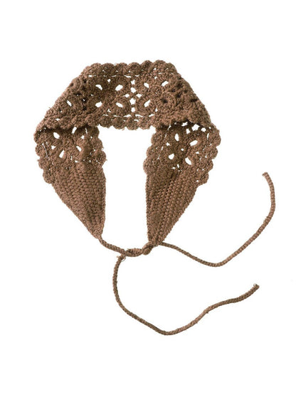 Scarvii Crochet Lace Knit Headband - La Vie Est Belle