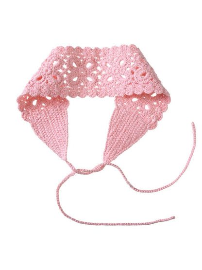 Scarvii Crochet Lace Knit Headband - La Vie Est Belle