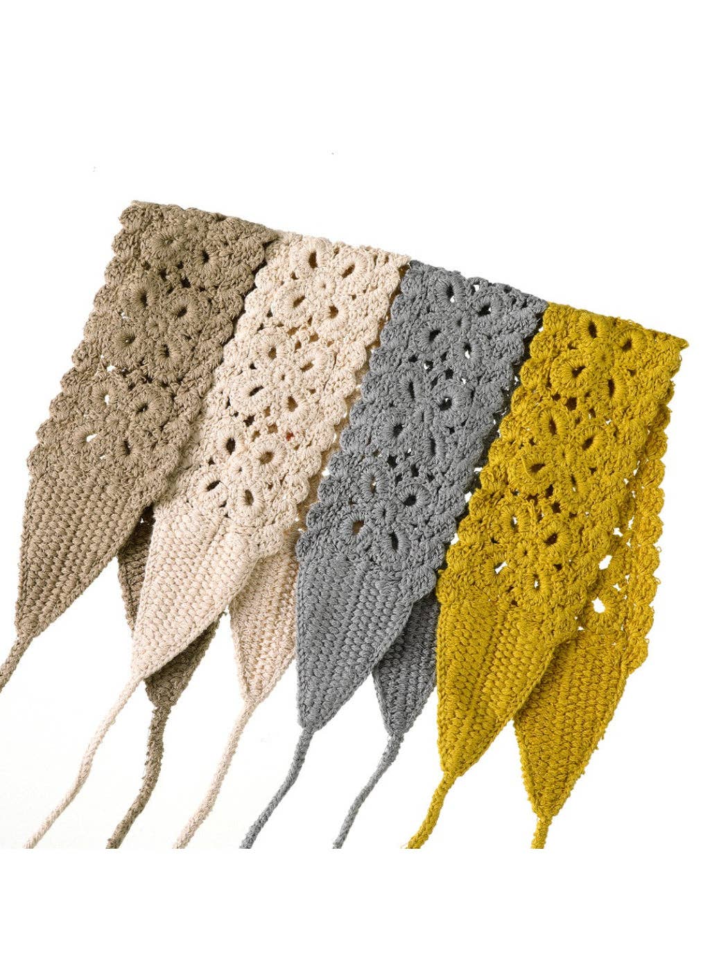 Scarvii Crochet Lace Knit Headband - La Vie Est Belle