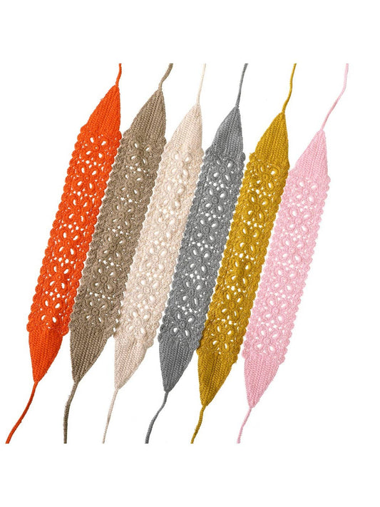 Scarvii Crochet Lace Knit Headband - La Vie Est Belle