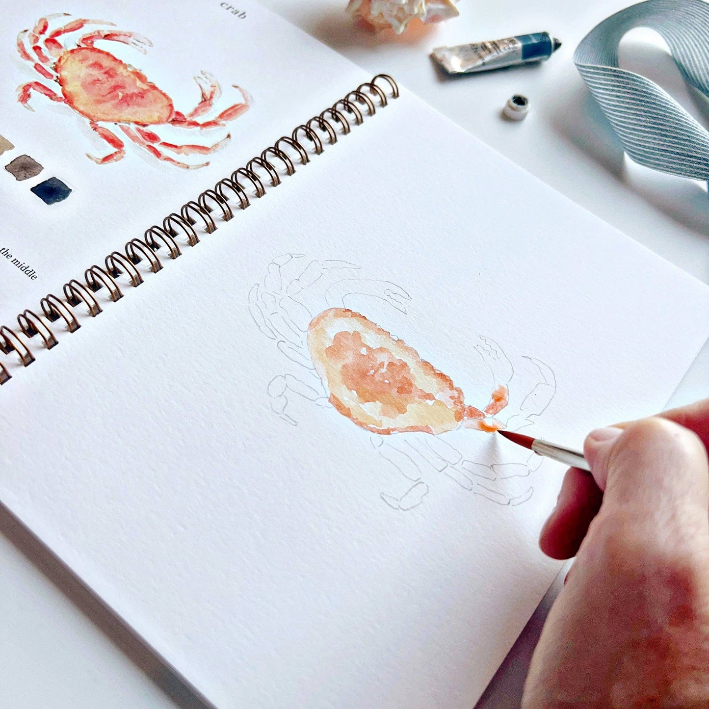 Seaside Watercolor Workbook - La Vie Est Belle