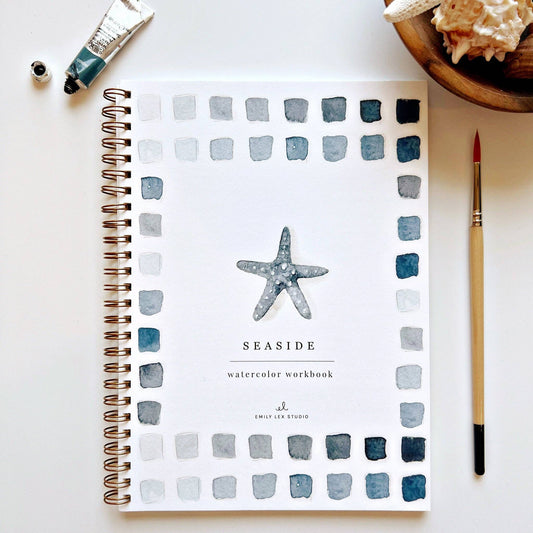Seaside Watercolor Workbook - La Vie Est Belle